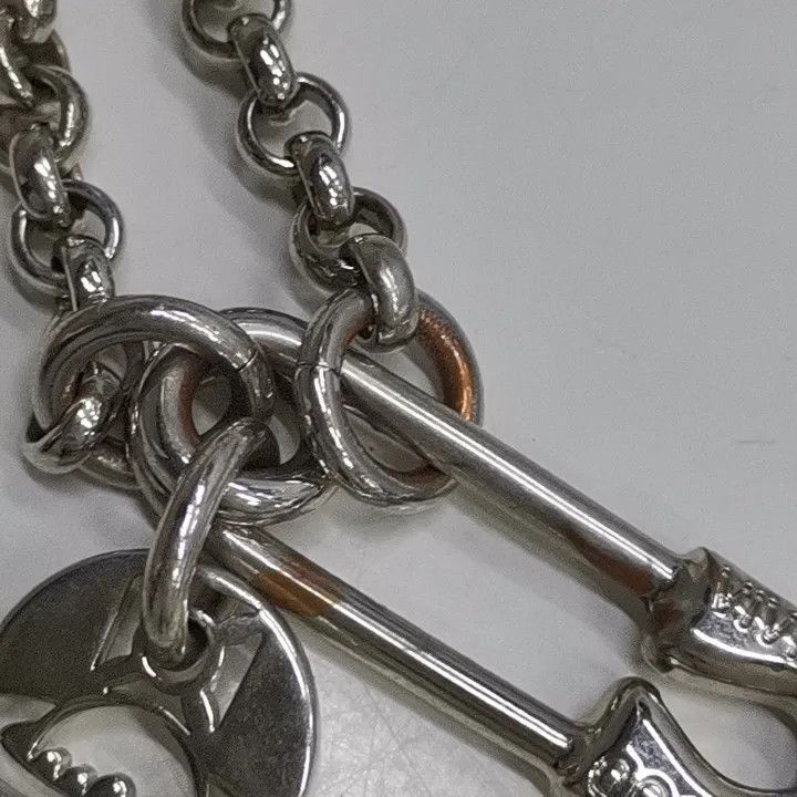 Vivienne Westwood Vivienne Westwood Brass Logo Chain Necklace for Men 0079 Size ONE SIZE - 2 Thumbnail