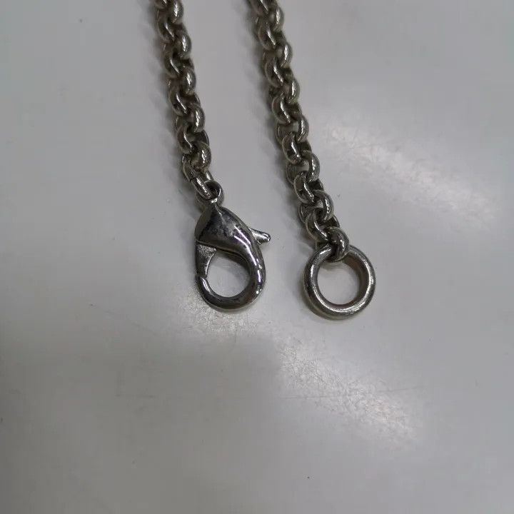 Vivienne Westwood Vivienne Westwood Brass Logo Chain Necklace for Men 0079 Size ONE SIZE - 4 Thumbnail