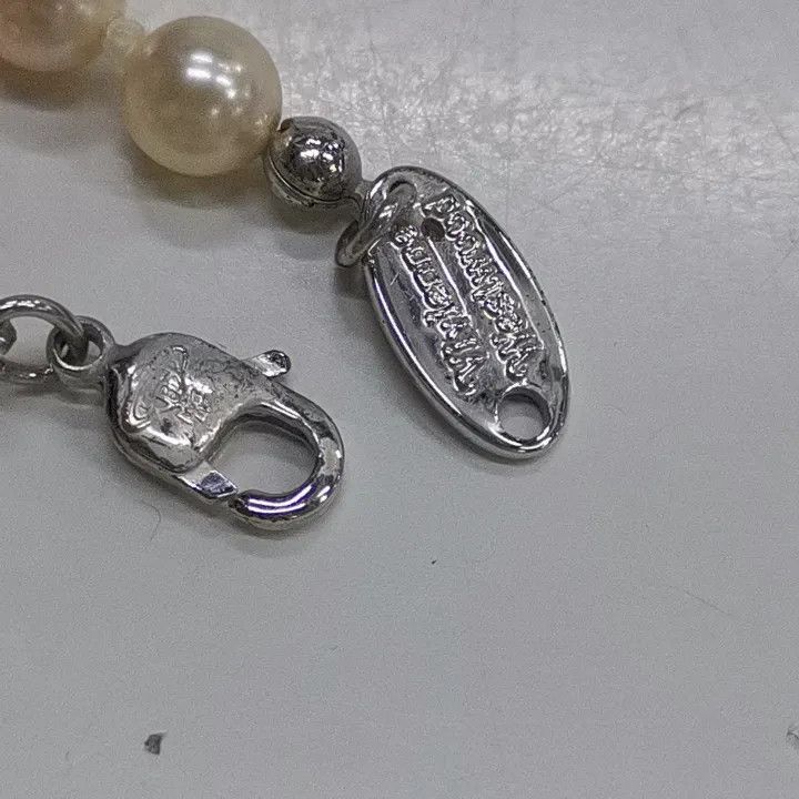 Vivienne Westwood Vivienne Westwood Elegant Pearl Necklace with Charm 0079 Size ONE SIZE - 4 Thumbnail