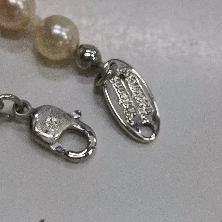 Vivienne Westwood Vivienne Westwood Elegant Pearl Necklace with Charm 0079 Size ONE SIZE - 6 Thumbnail