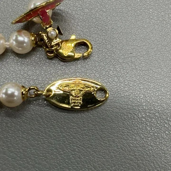 Vivienne Westwood Vivienne Westwood Simonetta Saturn Pendant Necklace 0079 Size ONE SIZE - 6 Thumbnail