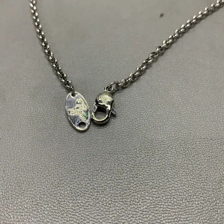 Vivienne Westwood Vivienne Westwood Brass Planet Pendant Necklace 0079 Size ONE SIZE - 6 Thumbnail