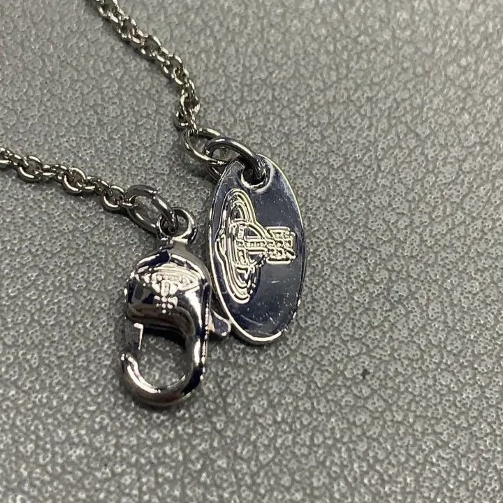 Vivienne Westwood Vivienne Westwood Diamante Heart Pendant Necklace 0079 Size ONE SIZE - 5 Thumbnail