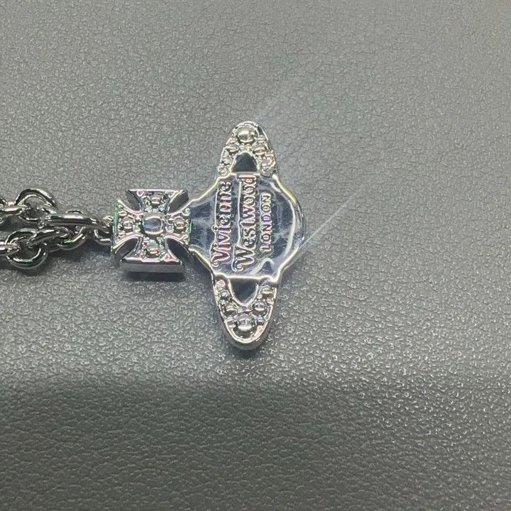 Vivienne Westwood Vivienne Westwood Man Carmelo Bas Relief Pendant Necklace 0079 Size ONE SIZE - 4 Thumbnail