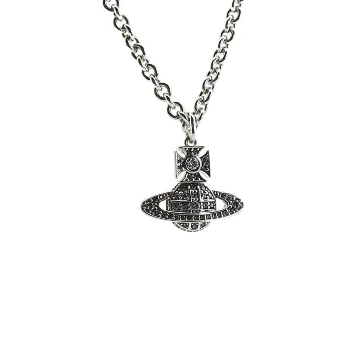 Vivienne Westwood Vivienne Westwood Man Carmelo Bas Relief Pendant Necklace 0079 Size ONE SIZE - 2 Thumbnail