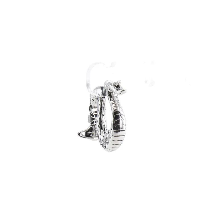 Vivienne Westwood Vivienne Westwood Snake Saturn Pendant Earrings 0079 Size ONE SIZE - 2 Thumbnail