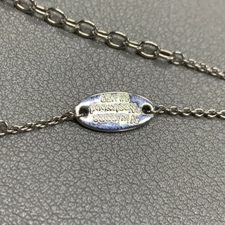 Vivienne Westwood Vivienne Westwood Octavie Saturn Pendant Necklace 0079 Size ONE SIZE - 4 Thumbnail