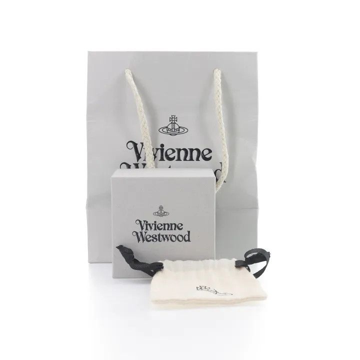 Vivienne Westwood Vivienne Westwood Lucrece Gold Safety Pin Necklace 0079 Size ONE SIZE - 3 Thumbnail