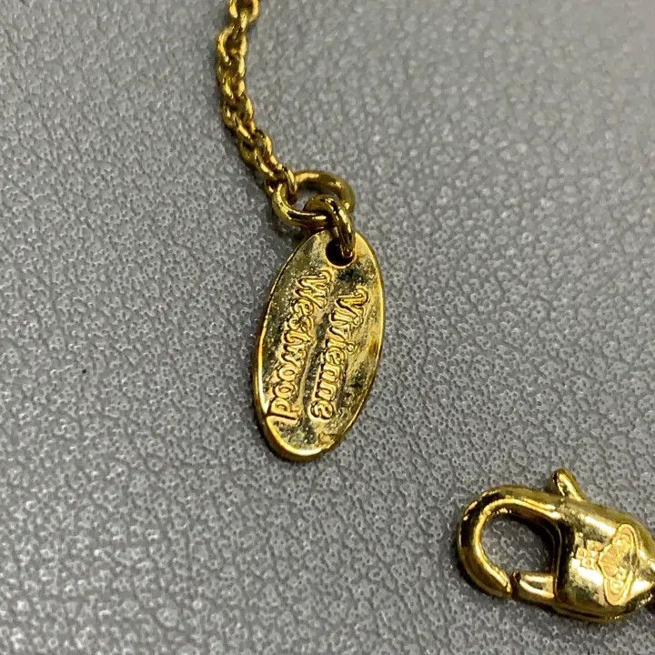 Vivienne Westwood Vivienne Westwood Lucrece Gold Saturn Pin Necklace 0079 Size ONE SIZE - 6 Thumbnail