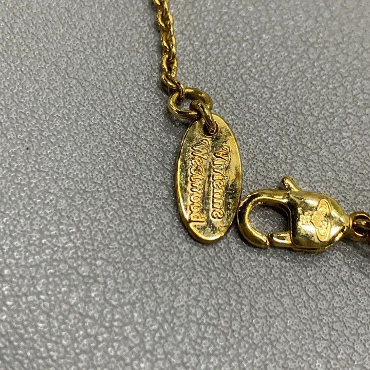 Vivienne Westwood Vivienne Westwood Lucrece Gold Saturn Pin Necklace 0079 Size ONE SIZE - 5 Thumbnail