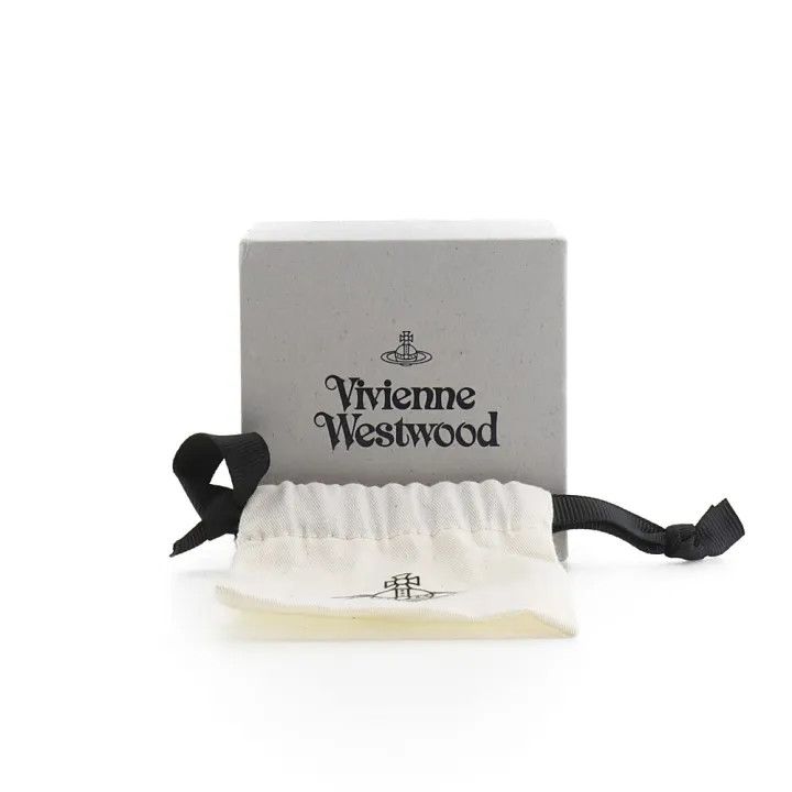 Vivienne Westwood Vivienne Westwood Octavie Bow Saturn Pendant Necklace 0079 Size ONE SIZE - 3 Thumbnail
