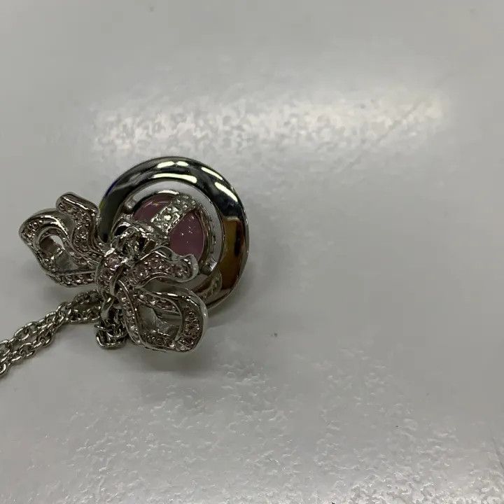 Vivienne Westwood Vivienne Westwood Octavie Bow Saturn Planet Pendant Necklace 0079 Size ONE SIZE - 2 Thumbnail
