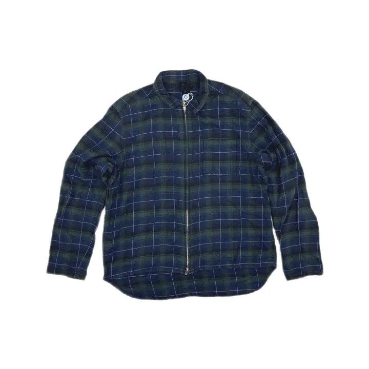 Chrome Hearts Chrome Hearts Plaid Zip Long Sleeve Shirt 0079 Size US L / EU 52-54 / 3 - 2 Thumbnail