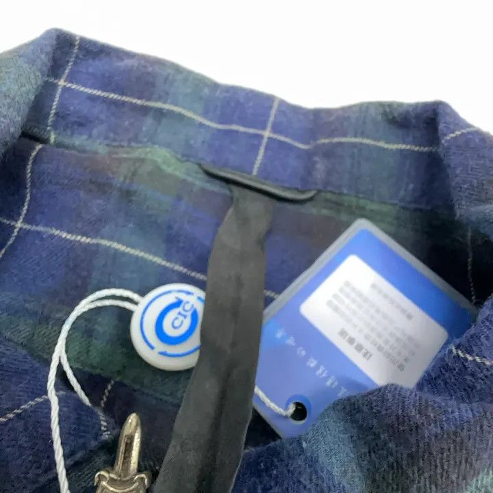 Chrome Hearts Chrome Hearts Plaid Zip Long Sleeve Shirt 0079 Size US L / EU 52-54 / 3 - 4 Thumbnail