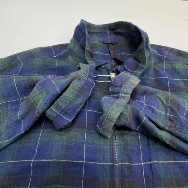 Chrome Hearts Chrome Hearts Plaid Zip Long Sleeve Shirt 0079 Size US L / EU 52-54 / 3 - 7 Thumbnail