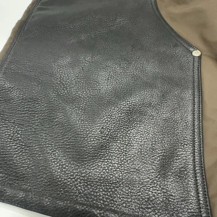 Chrome Hearts Chrome Hearts Color Block Leather Shorts 0079 Size US 31 - 7 Thumbnail