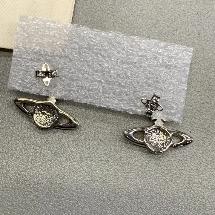Vivienne Westwood Vivienne Westwood Mini Bas Relief Drop Earrings 0079 Size ONE SIZE - 3 Thumbnail