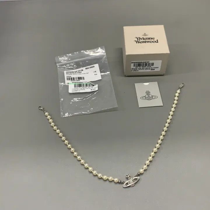 Vivienne Westwood Vivienne Westwood Mini Bas Relief Choker Necklace 0079 Size ONE SIZE - 9 Thumbnail
