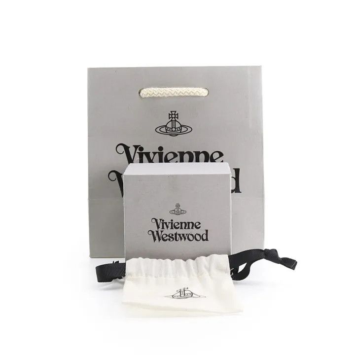 Vivienne Westwood Vivienne Westwood Planet Drop Earrings in Brass 0079 Size ONE SIZE - 3 Thumbnail