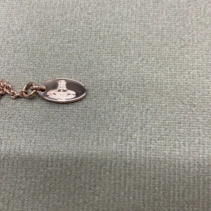 Vivienne Westwood Vivienne Westwood Heart Pearl Brass Necklace 0079 Size ONE SIZE - 4 Thumbnail