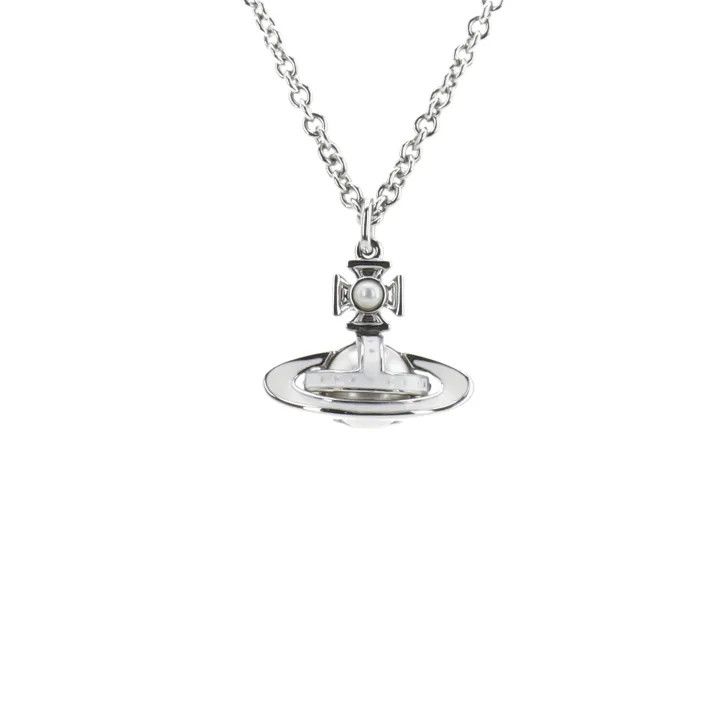 Vivienne Westwood Vivienne Westwood Silver Bas Relief Pendant Necklace 0079 Size ONE SIZE - 2 Thumbnail