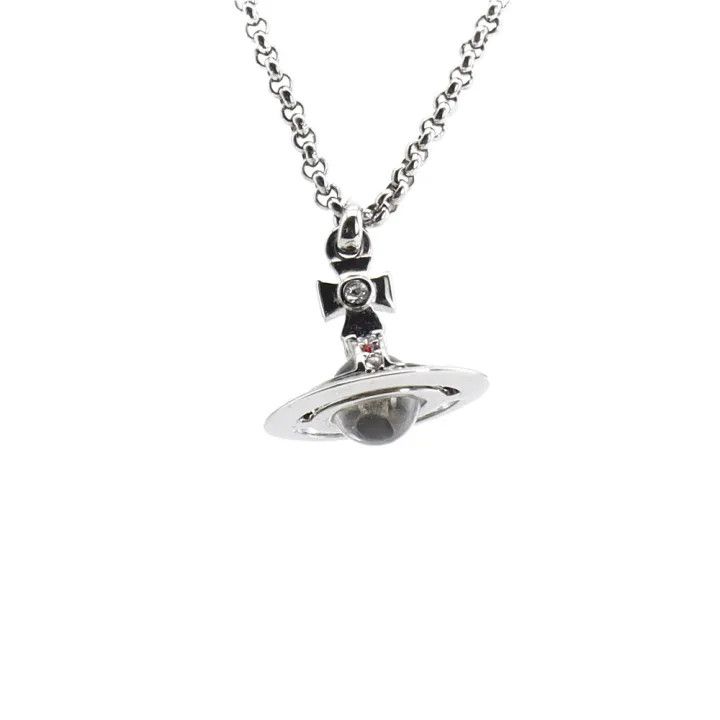 Vivienne Westwood Vivienne Westwood Petite Orb Pendant Necklace 0079 Size ONE SIZE - 2 Thumbnail
