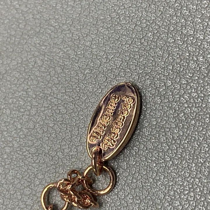 Vivienne Westwood Vivienne Westwood Mayfair Studded Saturn Necklace 0079 Size ONE SIZE - 5 Thumbnail