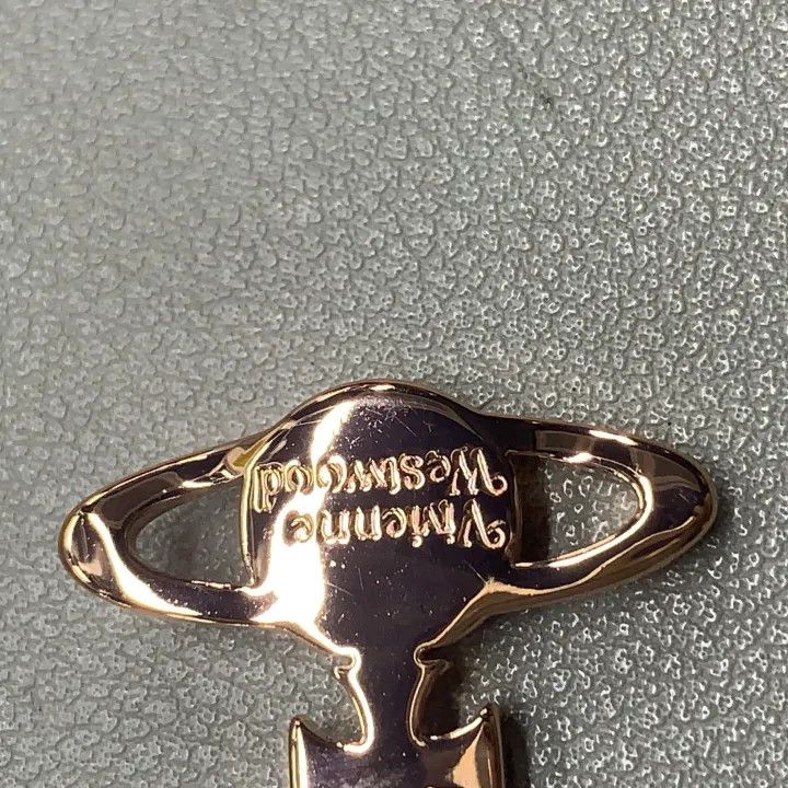 Vivienne Westwood Vivienne Westwood Mayfair Studded Saturn Necklace 0079 Size ONE SIZE - 4 Thumbnail