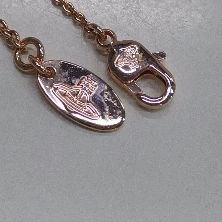Vivienne Westwood Vivienne Westwood Petra Heart Brass Pendant Necklace 0079 Size ONE SIZE - 4 Thumbnail