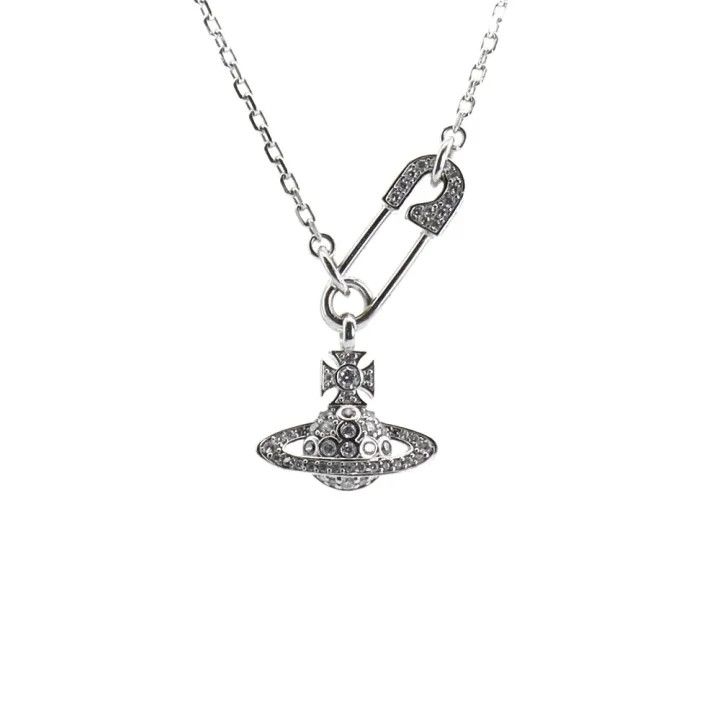 Vivienne Westwood Vivienne Westwood Lucrece Crystal Pendant Necklace 0079 Size ONE SIZE - 2 Thumbnail