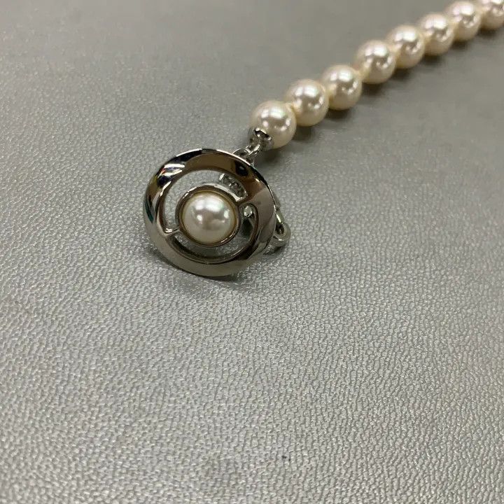 Vivienne Westwood Vivienne Westwood Simonetta Pearl Necklace for Women 0079 Size ONE SIZE - 6 Thumbnail