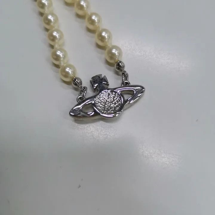 Vivienne Westwood Vivienne Westwood Mini Bas Relief Choker Necklace 0079 Size ONE SIZE - 5 Thumbnail