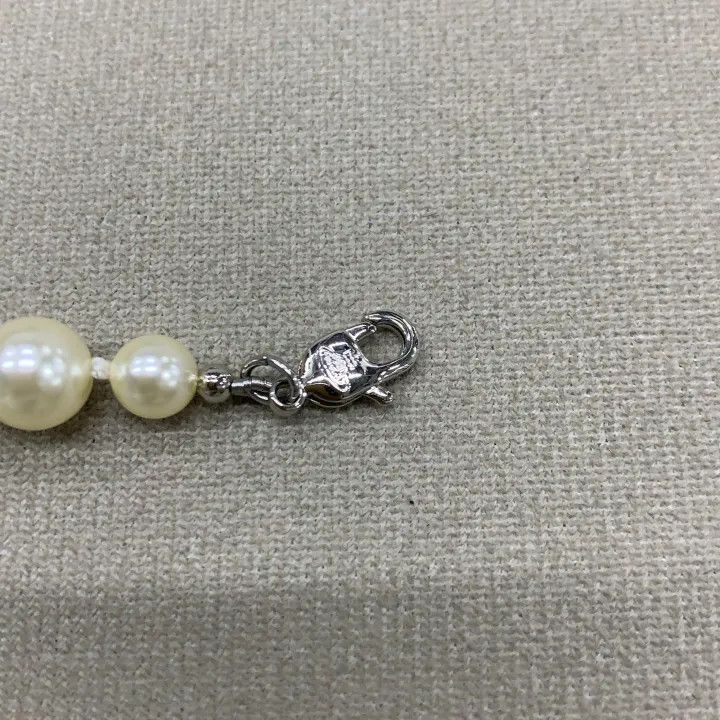 Vivienne Westwood Vivienne Westwood One Row Pearl Choker Necklace 0079 Size ONE SIZE - 3 Thumbnail