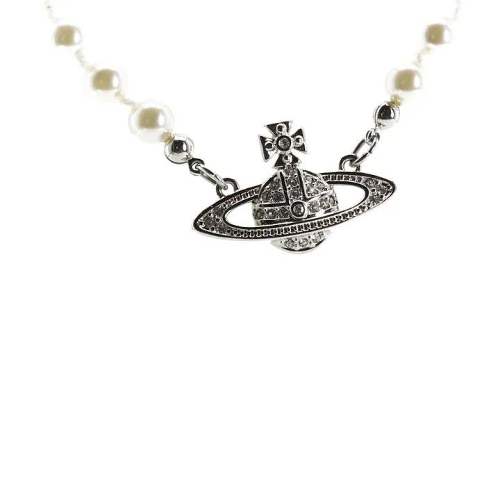 Vivienne Westwood Vivienne Westwood Mini Bas Relief Choker Necklace 0079 Size ONE SIZE - 2 Thumbnail