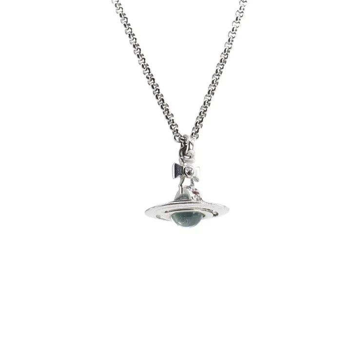 Vivienne Westwood Vivienne Westwood Petite Orb Pendant Necklace 0079 Size ONE SIZE - 2 Thumbnail