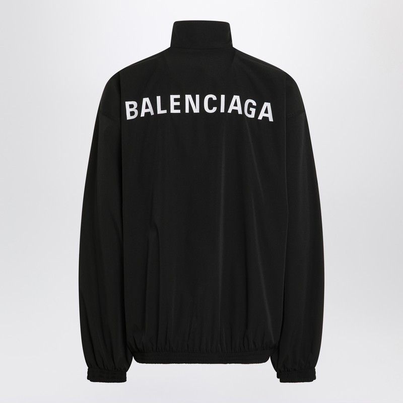 Balenciaga Balenciaga Balenciaga Back Zip Sweatshirt Black Size US M / EU 48-50 / 2 - 2 Thumbnail