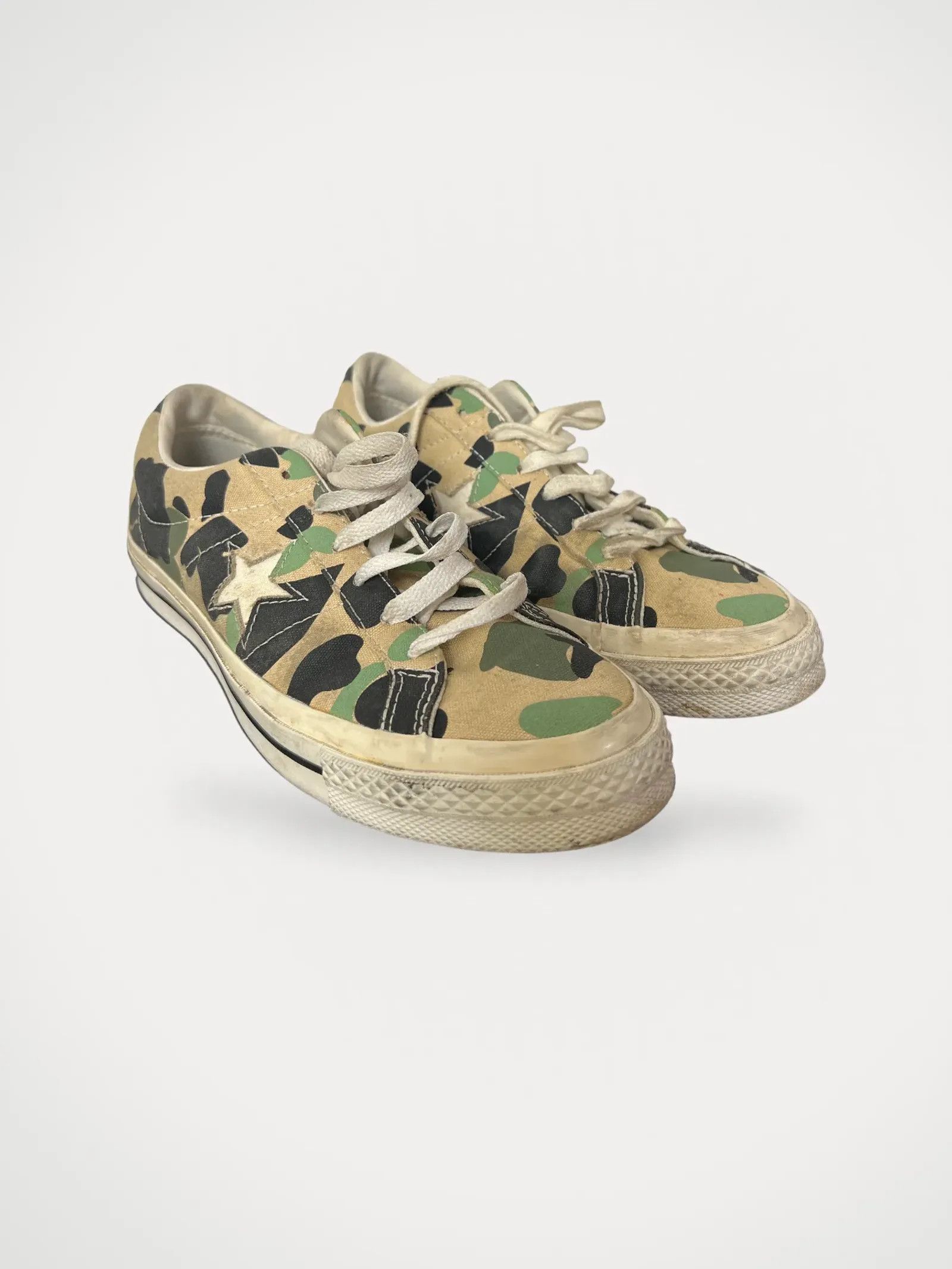 Converse Converse One Star Ox Archive Print Remixed Shoes Sneakers Size US 9 / IT 39 - 2 Thumbnail
