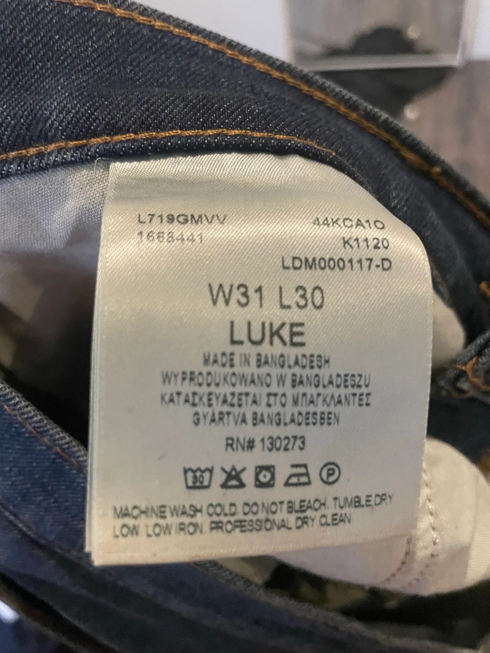 Lee Lee LUKE Jeans Size US 31 - 2 Thumbnail