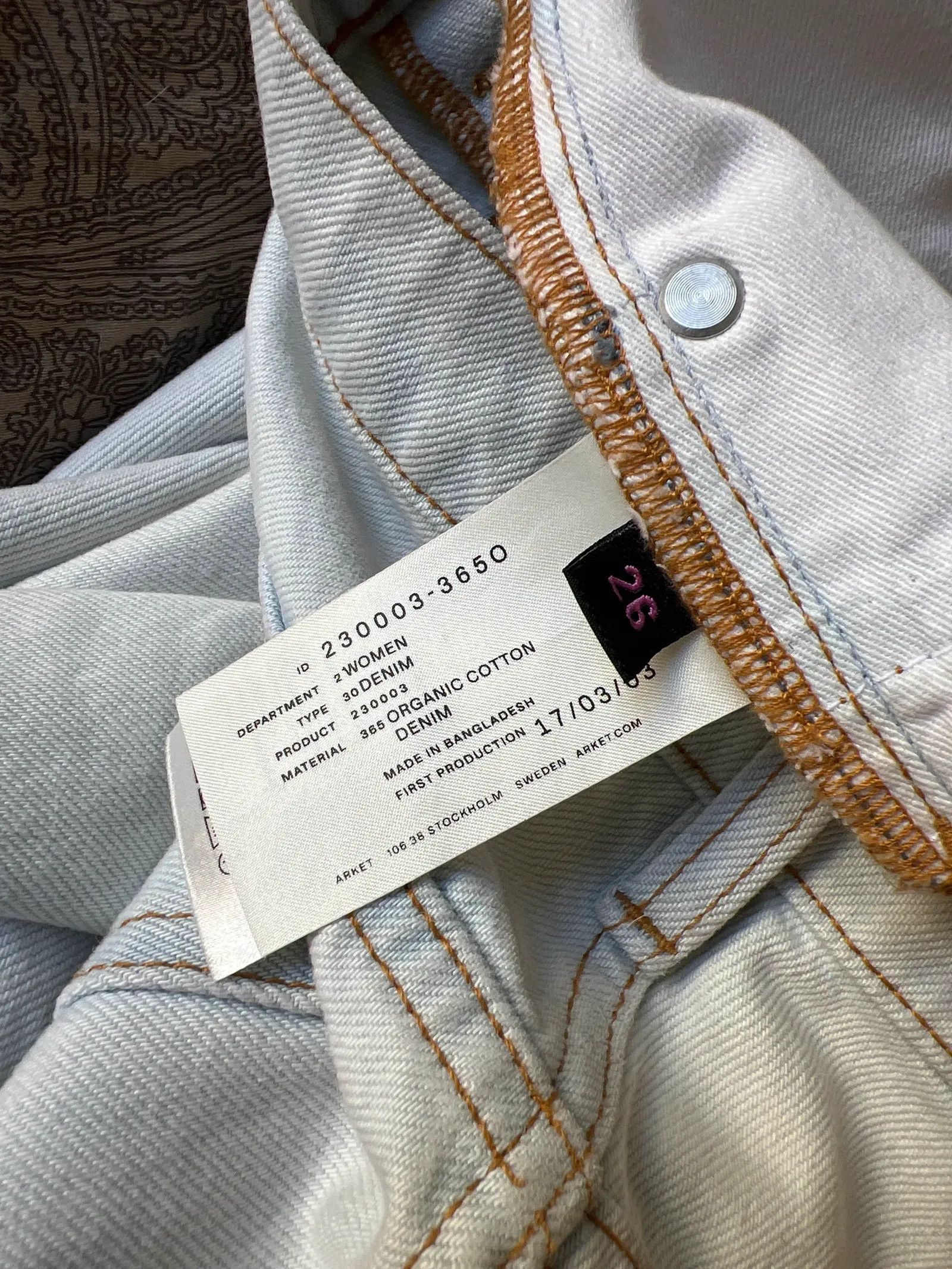 Arket Arket Jeans Size 26" / US 2 / IT 38 - 4 Thumbnail