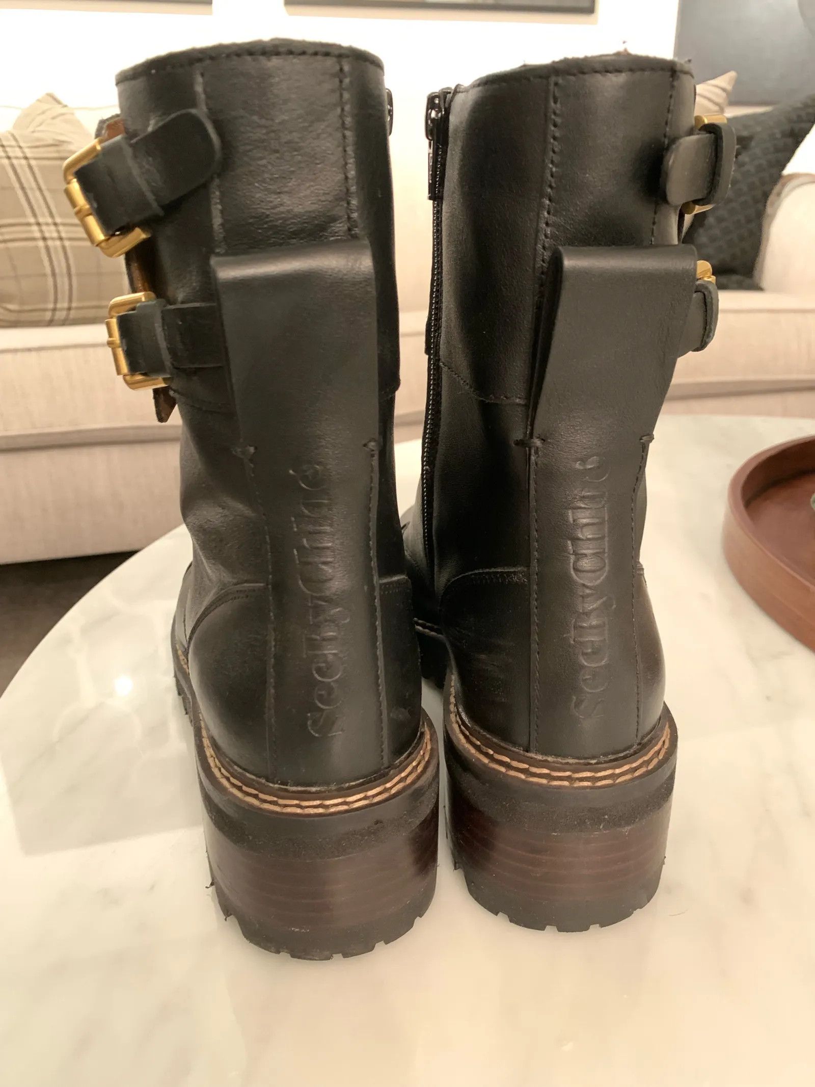 See by Chloe See by Chloé Mallory Lace up boots Size US 9 / IT 39 - 3 Thumbnail