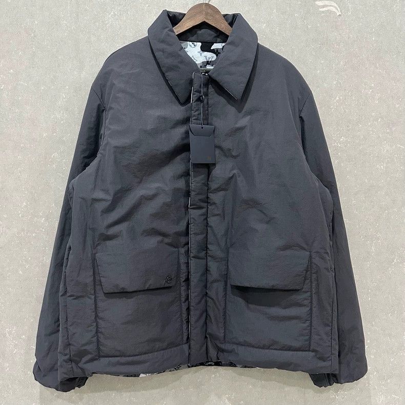 Louis Vuitton Louis Vuitton Black and White Camo Reversible Coat Size US XXL / EU 58 / 5 - 4 Thumbnail