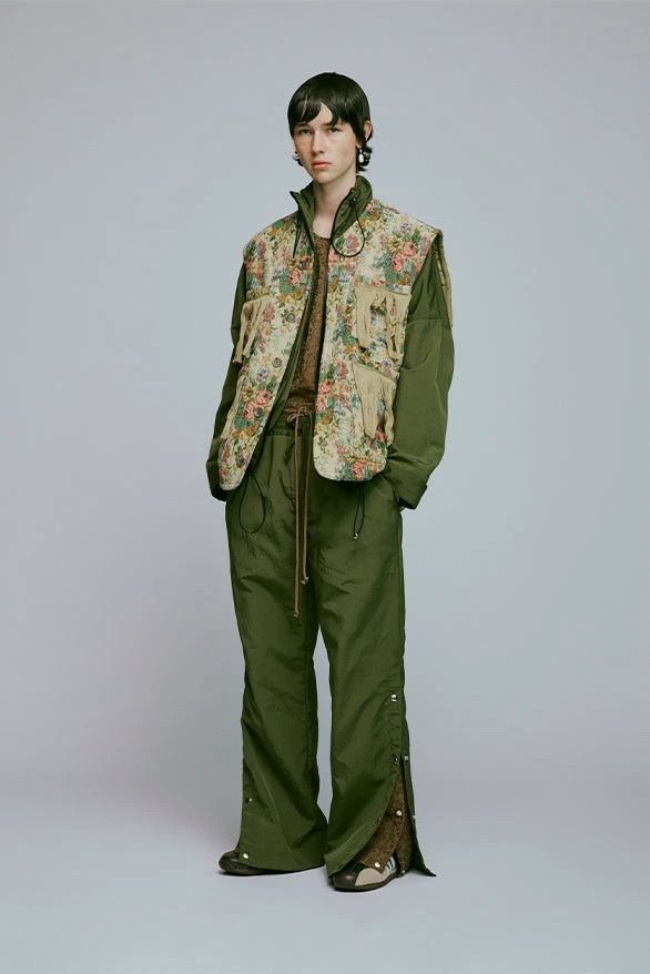 Song For The Mute floral embroidered fringed vest for women Size US M / EU 48-50 / 2 - 6 Thumbnail