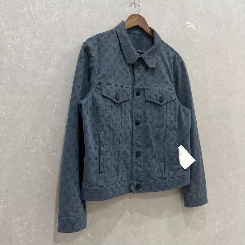 Louis Vuitton louis vuitton blue denim jacket size 50 Size US L / EU 52-54 / 3 - 3 Thumbnail