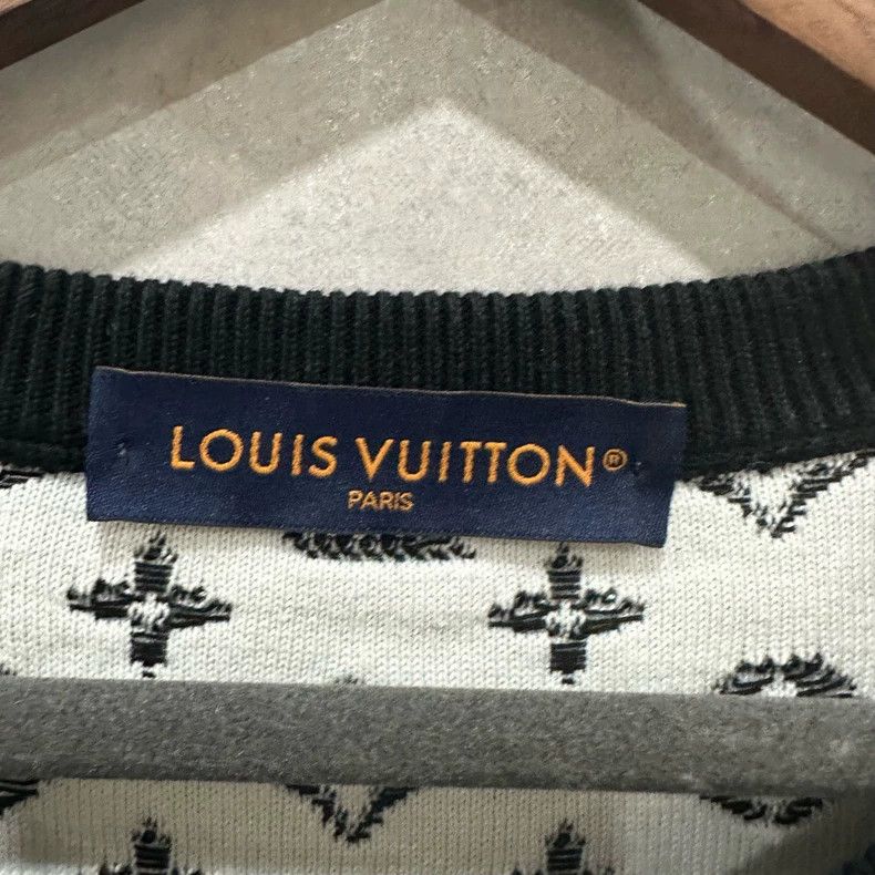 Louis Vuitton louis vuitton gradient logo knit sweater Size US XL / EU 56 / 4 - 4 Thumbnail