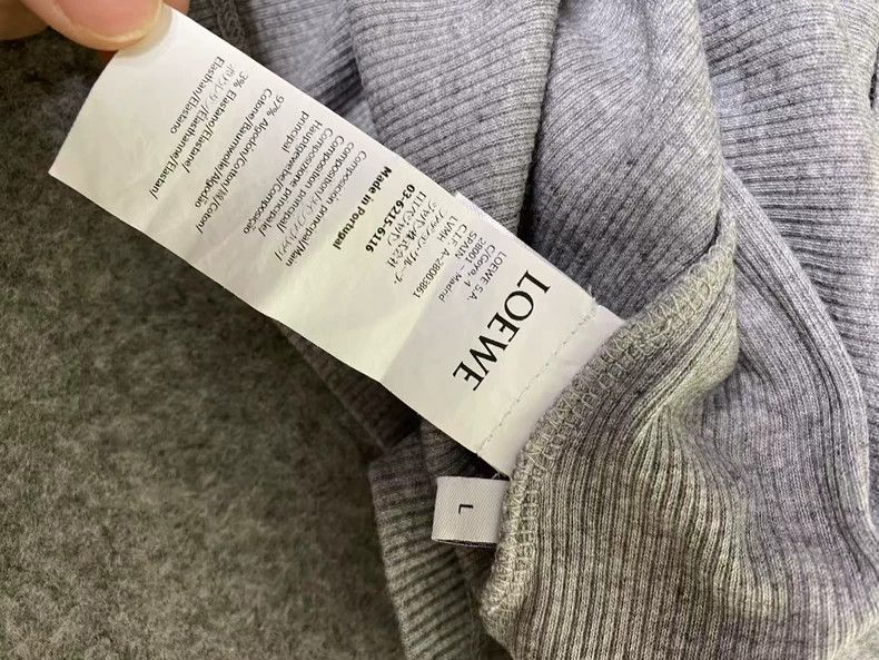 Loewe Loewe Gray Knit Vest with Logo Embroidery Size US L / EU 52-54 / 3 - 5 Thumbnail