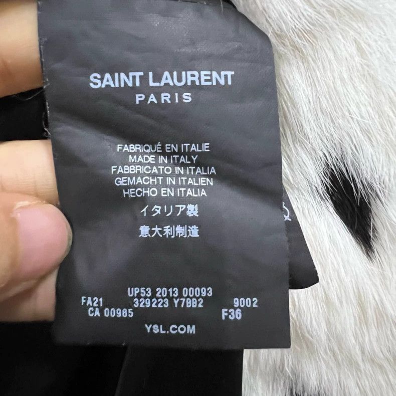 Saint Laurent Paris Saint Laurent spotted fur coat size 36 Size US S / EU 44-46 / 1 - 4 Thumbnail