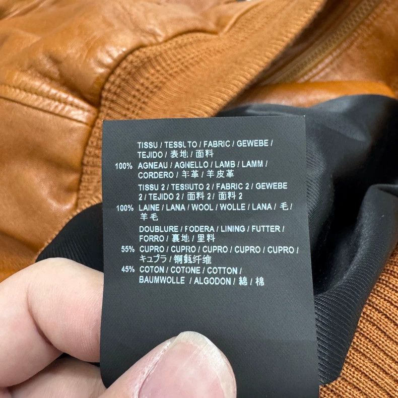 Saint Laurent Paris vintage brown leather jacket size 48 Size US L / EU 52-54 / 3 - 5 Thumbnail