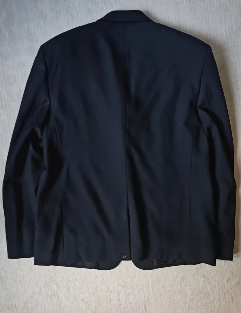 Saint Laurent Paris black wool single-breasted blazer Size US XXL / EU 58 / 5 - 2 Thumbnail