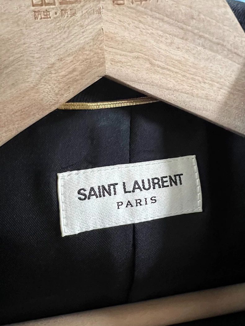 Saint Laurent Paris classic saint laurent black blazer Size US S / EU 44-46 / 1 - 3 Thumbnail