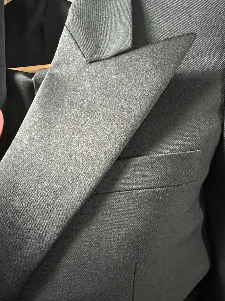 Saint Laurent Paris classic saint laurent black blazer Size US S / EU 44-46 / 1 - 5 Thumbnail